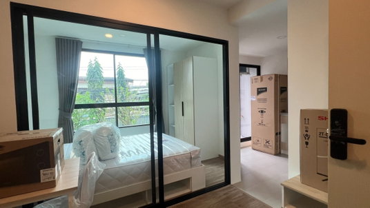 รูปภาพ ✨Condo for Rent, Ready to Move in at Flexi Suksawat Brand-new unit, fully furnished, close to the Purple Line BTS (Bang Pakok Station).