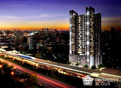 Condos for sale BTS Krung Thon Buri : 1-BR Condo at Fuse Sathorn-Taksin near BTS Wongwian Yai (ID 2143575)
