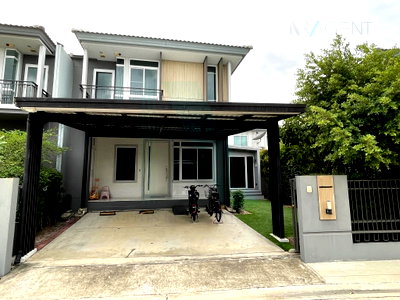 Townhouses for sale Design Village Phutthamonthon : 📌 For Sell Town house INIZIO 3 PINKLAO-WONGWAEN 2-story 4 bedroom 3 bathroom