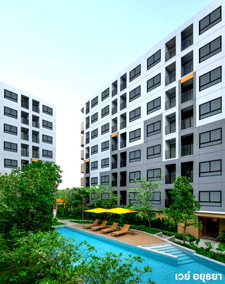 คอนโด นิคมโรจนะ  : คอนโดพร้อมอยู่ ใจกลางเมืองใหม่อยุธยา – โปรฯเด็ด เวย์ อยุธยา เริ่มต้น 1.29 ลบ."