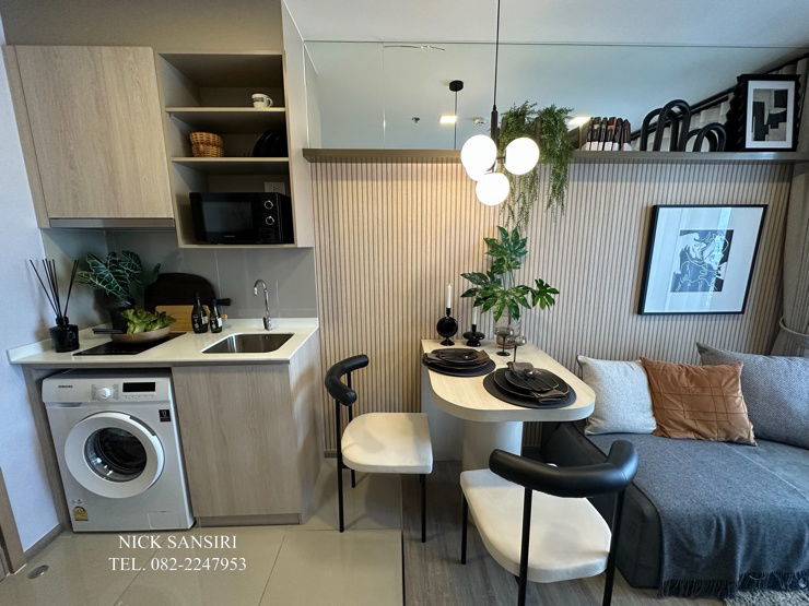 รูป 🔥 ขาย Nia by sansiri ✅ ผ่อนธนาคารถูกกว่าเช่า 1ห้องนอนแต่งครบพร้อมอยู่ ราคาปิดโครงการ ซื้อตรงเซลล์แสนสิริ - รูปที่ 4/10