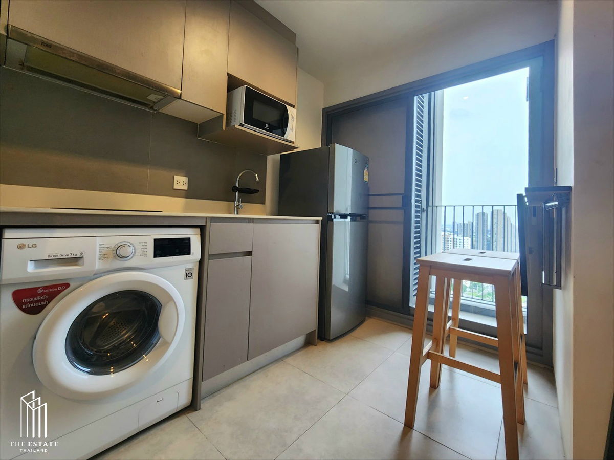 รูป For rent Whizdom Connect ชั้นสูง ห้องอยู่ทิศใต้ 29.36 sq.m. 1 bedroom @16,000 Baht - รูปที่ 3/6