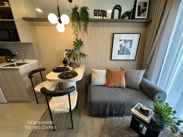 รูป 🔥 ขาย Nia by sansiri ✅ ผ่อนธนาคารถูกกว่าเช่า 1ห้องนอนแต่งครบพร้อมอยู่ ราคาปิดโครงการ ซื้อตรงเซลล์แสนสิริ - รูปที่ 8/10