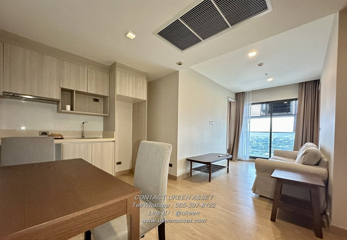 UK01-003 Condo for Rent Infinity One Chonburi City, 1 bedroom, 62 Sqm. New price! From 23,000 baht, next to Central Chonburi, walk 4 minutes.