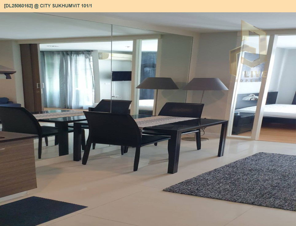 รูป DL25060162 ให้เช่าคอนโด แอท ซิตี้ สุขุมวิท 101/1 (@ City Sukhumvit 101/1) ใกล้ BTS ปุณณวิธี พร้อมเข้าอยู่ โทรด่วน 0800343450 LineID @655ebbvc - รูปที่ 7/16