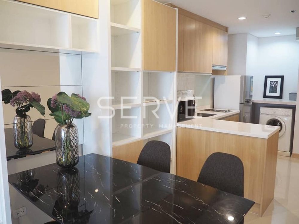 รูป 1 Bed 1 Bath Large Room Good Location Close to MRT Phetchaburi 150 m. / For Rent-Villa Asoke - รูปที่ 3/10