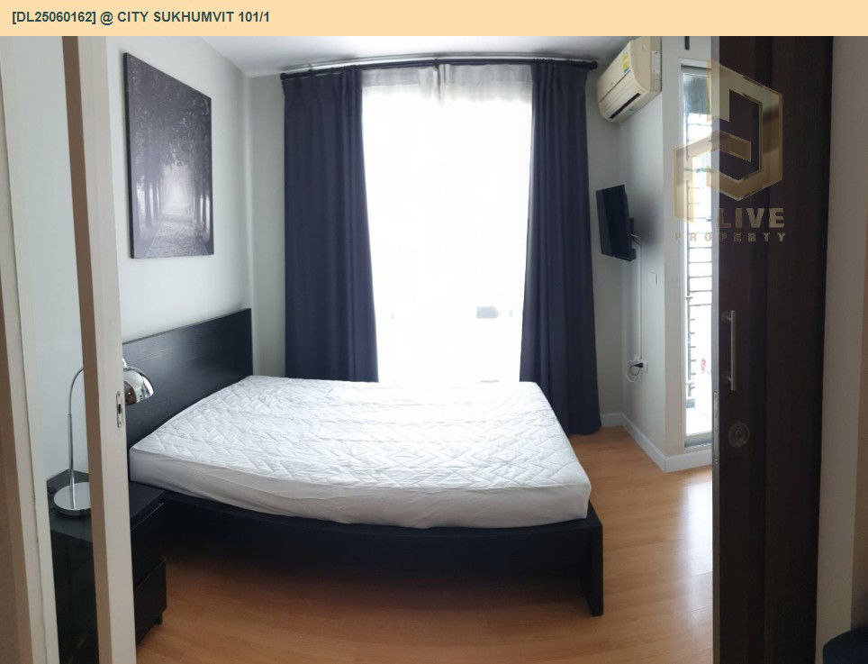 รูป DL25060162 ให้เช่าคอนโด แอท ซิตี้ สุขุมวิท 101/1 (@ City Sukhumvit 101/1) ใกล้ BTS ปุณณวิธี พร้อมเข้าอยู่ โทรด่วน 0800343450 LineID @655ebbvc - รูปที่ 3/16