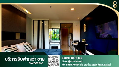 คอนโด ม.เชียงใหม่ : For Sale Luxury Condo in Suthep The Starhill Condo ห้องสวย ตกแต่งครบ เลี้ยงสัตว์ได้ - SW002566