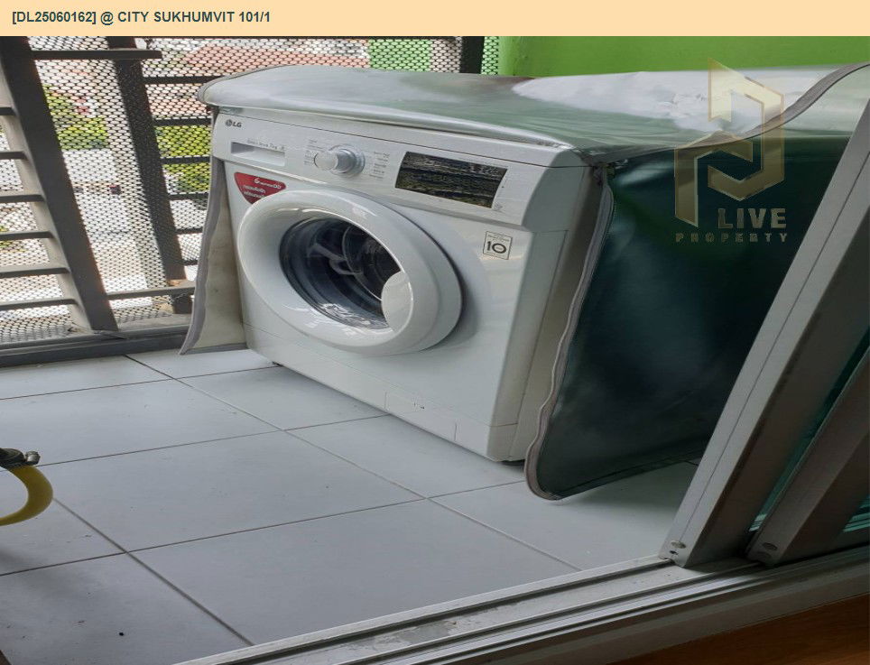 รูป DL25060162 ให้เช่าคอนโด แอท ซิตี้ สุขุมวิท 101/1 (@ City Sukhumvit 101/1) ใกล้ BTS ปุณณวิธี พร้อมเข้าอยู่ โทรด่วน 0800343450 LineID @655ebbvc - รูปที่ 16/16