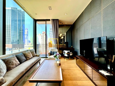 คอนโดให้เช่า : 28 Chidlom - Luxurious 2 Bed Condo in Prime Location - BR19481CD