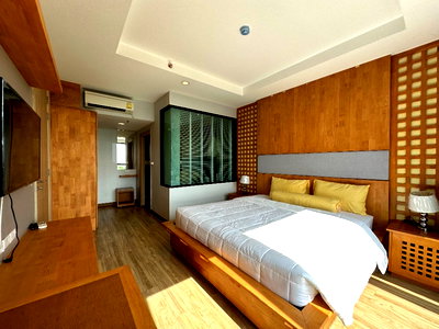 คอนโดให้เช่า : UK01-001 ให้เช่า Ladda Plus Condo Sriracha กลางศรีราชา ใกล้ Robinson  ชั้น 6 ตึก A Seaview พื้นที่ 48 ตารางเมตร เฟอร์นิเจอร์แต่งครบพร้อมเข้าอยู่