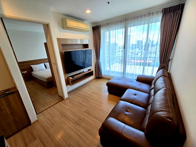 Condos for rent BTS On Nut : 🔥New🔥 newly renovated unit for rent, balcony facing south at Rhythm Sukhumvit 50