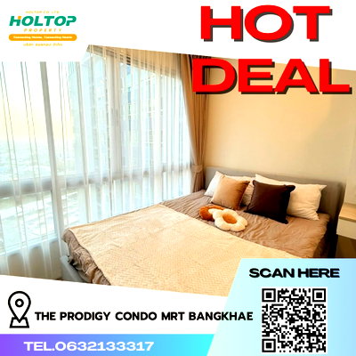 Condos for rent : #R4623  Condo for rent The Prodigy Condo MRT Bangkhae