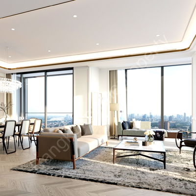 ขายคอนโด : ONE89 wireless | Penthouse 1 of 8 of the most ultimate luxury in one bangkok residence unit !!!!! lumpini park facing | #HL