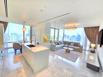 คอนโดให้เช่า : Four Seasons Private Residences - Luxurious 2 Bedroom Riverside Condo - BR19993CD