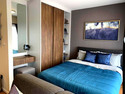 Condos for rent Si Racha Chonburi : UK01-043 For rent, D Condo Bliss Sriracha, Studio 7,000 bath/month , 8th floor, on Sukhumvit Road