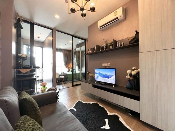 UK01-039 คอนโดให้เช่าทำเลทอง ติด ม.เกษตรฯ ศรีราชา Notting Hill Sriracha | 1 ห้องนอน แต่งครบ พร้อมอยู่ แค่ 8,500 บาท/เดือน   