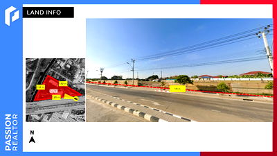 Land for sale Thap Chang : Land for sale, 7 rai, new Krungthep Kreetha intersection (Srinakarin - Romklao), yellow city Yor 3, suitable for housing projects