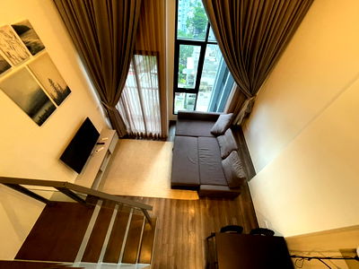 คอนโดให้เช่า : FD-060 ให้เช่าคอนโด ไนท์บริดจ์ สเปซ พระราม 9 (Knightsbridge Spece Rama 9) ห้องใหม่ นัดชมห้อง @propertybkk4