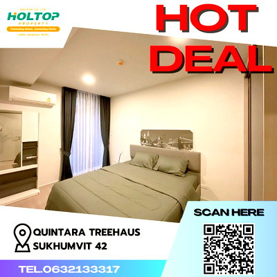 Condos for rent : #Z853 Condo for rent Quintara Treehaus Sukhumvit 42