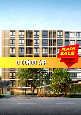 คอนโด สนามบินสุวรรณภูมิ :  💥ขาย D Condo Air ลาดกระบัง ใกล้สนามบินสุวรรณภูมิ – ม.พระจอมเกล้าฯ ลาดกระบัง