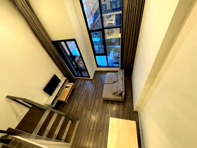 คอนโดให้เช่า : FD-059 ให้เช่าคอนโด ไนท์บริดจ์ สเปซ พระราม 9 (Knightsbridge Spece Rama 9) ห้องใหม่ นัดชมห้อง @propertybkk4