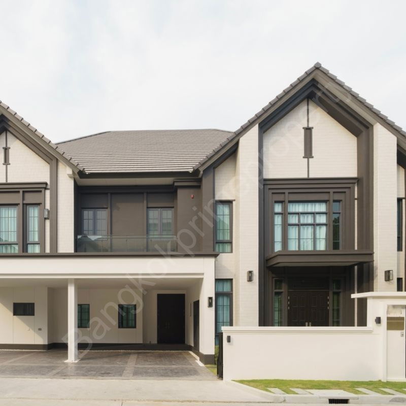 Houses for sale : The City Bangna 2 |New house, fully furnished, ready to move in | #HL Focus