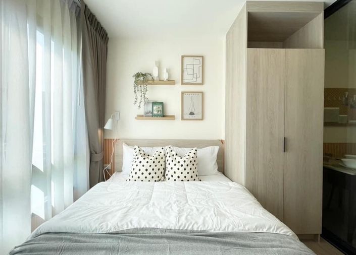 UK01-056 ให้เช่า ดีคอนโด เวล ศรีราชา dcondo Vale Sriracha 7,500 บาท/เดือน. 1 Bed 25.5 ตร.ม. ตึกB ชั้น3 คอนโดใหม่ติดรั้ว ม.เกษตร ศรีราชา