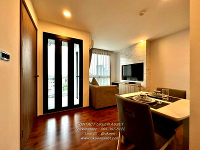 คอนโดให้เช่า : UK01-260ให้เช่า Stasia Residences Sriracha : สเตเซีย ศรีราชา 1 ห้องนอนแยก 35 ตร.ม. 8,500 บาท/เดือน ห้องสวยวิวทะเล แถวผาแดง ศรีราชา