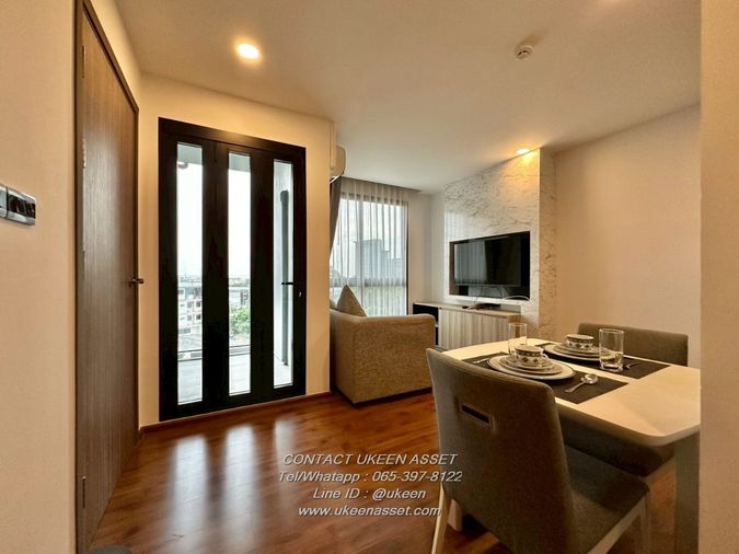 UK01-260ให้เช่า Stasia Residences Sriracha : สเตเซีย ศรีราชา 1 ห้องนอนแยก 35 ตร.ม. 8,500 บาท/เดือน ห้องสวยวิวทะเล แถวผาแดง ศรีราชา