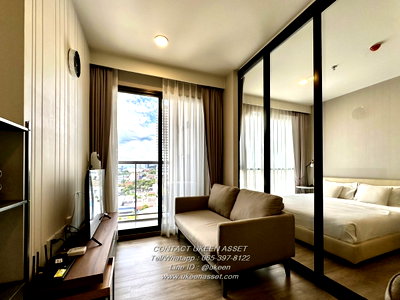 Condos for rent : UK01-069 For rent KEEN CENTRE SRIRACHA Condo 16,000 baht/month, 1 year contract, 35 sq m., 9th floor **Free cleaning service 2 times a week**