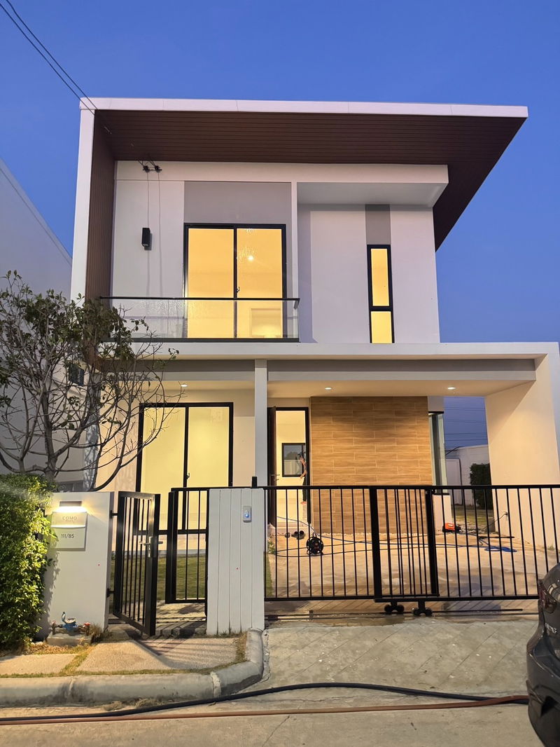 บ้านแฝดให้เช่า : ✅️ให้เช่าบ้าน โคโม่ เบียงก้า 2 บางนา (Como Bianca II )  ใกล้เมกา บางนา  (ST-02)