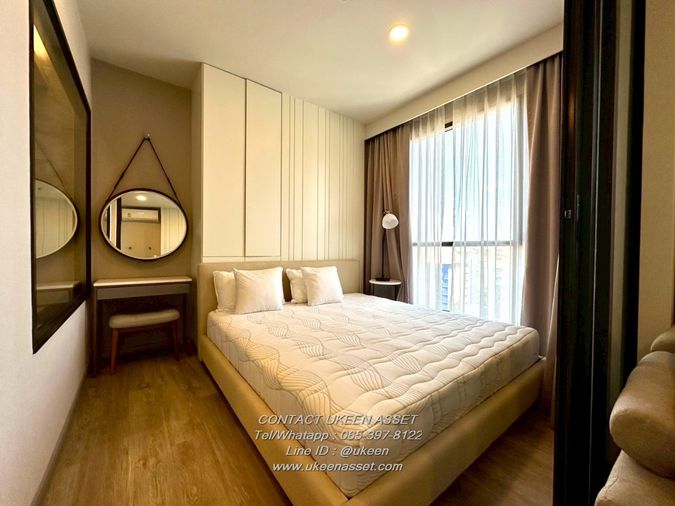 UK01-247 ให้เช่า KEEN CENTRE SRIRACHA คีน ใจกลางเมืองศรีราชา  1 ห้องนอน 35 ตรม. ราคา 14,000/เดือน ชั้น 9 **ฟรีมีแม่บ้านทำความสะอาดอาทิตย์ละ 2 ครั้ง**