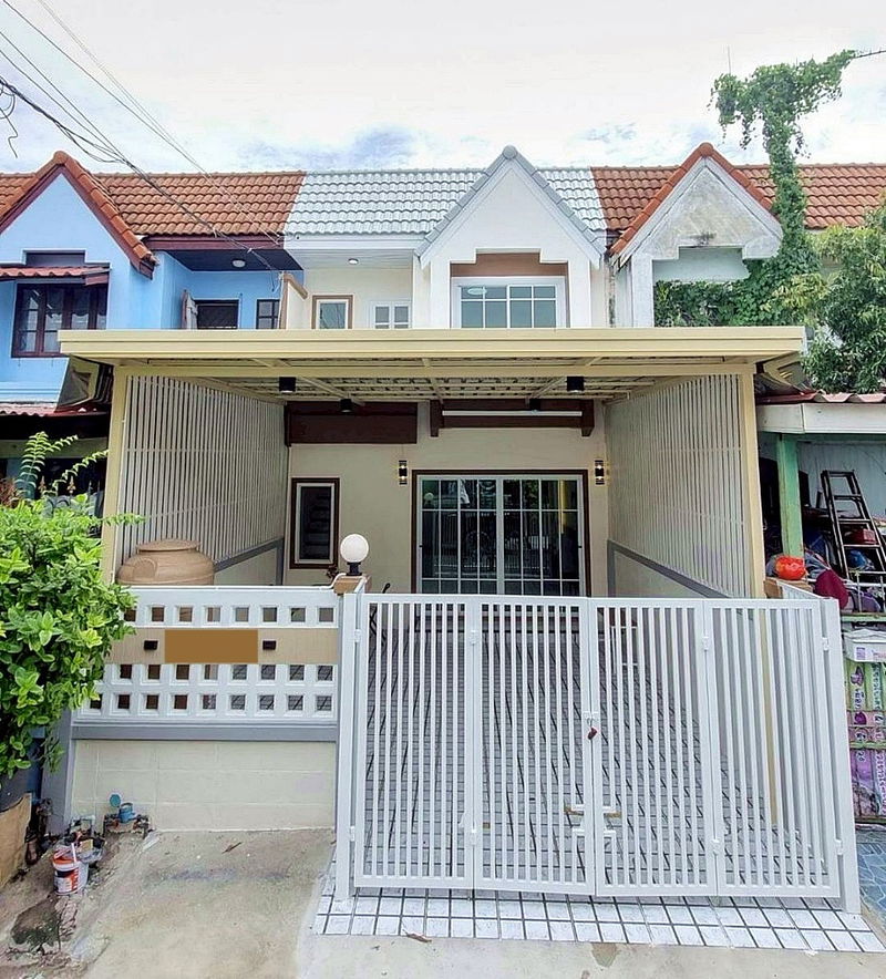 ขายทาวน์โฮม : บ้านสวยมาก ทำเลดี  ติด MRT สถานีคลองบางไผ่  #หมู่บ้านบัวทอง 3  บางใหญ่  ทาวน์เฮ้าส์  3 ห้องนอน  รีโนเวทใหม่  ใกล้เซ็นทรัล เวสเกต