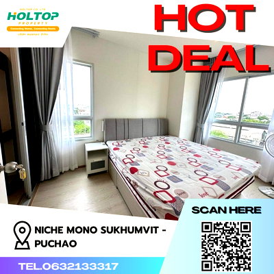 Condos for rent : #Z879 Condo for rent Niche Mono Sukhumvit - Puchao 