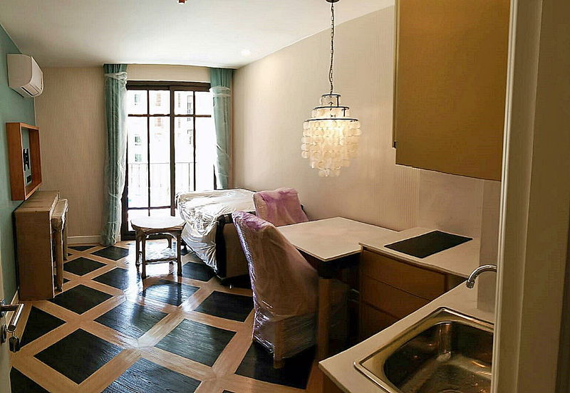 ขายคอนโด : คอนโด  ห้องมุม  เอสปันญ่า คอนโด รีสอร์ท พัทยา (Espana Condo Resort Pattaya)  เฟอร์ฯ ครบ 