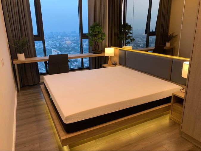 Whizdom Essence Sukhumvit ห้องสวย ราคาดี สอบถามเพิ่มเติมได้ที่ Line @condorental