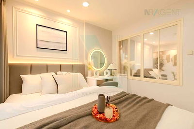 Condos for sale BTS Talat Phlu : 🎉 For Sell Condo LUMPINI PLACE RATCHADA - THAPRA Building 1, Floor 5,1 bed room, Room size 35 sqm