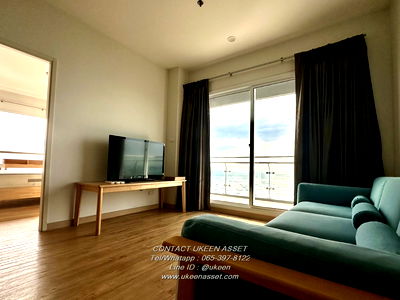 เช่าคอนโด ศรีราชา ชลบุรี : UK01-073  ให้เช่า The ZEA Sriracha (เดอะ ซี ศรีราชา) 🌊 ✨ 2 ห้องสวยวิวทะเลพาโนรามา พร้อมเข้าอยู่ในราคาสุดพิเศษ! 🏖️