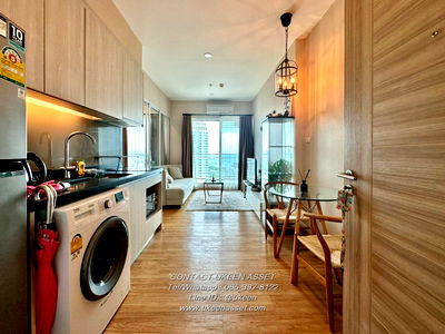 คอนโดให้เช่า : UK01-241 ให้เช่าคอนโด The ZEA Sriracha เดอะ ซี ศรีราชา : 1 ห้องนอน เพียง 10,000 บาท 35 ตร.ม ( 1ห้องนอน 1 ห้องนั้งเล่น 1 ห้องน้ำ ระเบียงขนาดใหญ่ )