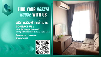 Condos for rent : For rent C ekkamai, Corner room, east facing, ready to move in,L H-RW006577