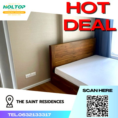คอนโดให้เช่า : #Z917 ให้เช่าคอนโด The Saint Residences