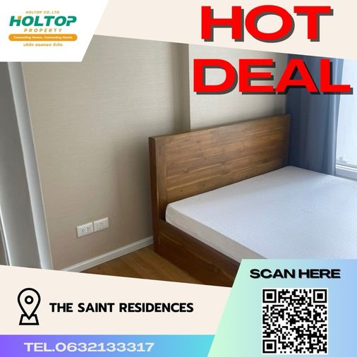 #Z917 ให้เช่าคอนโด The Saint Residences