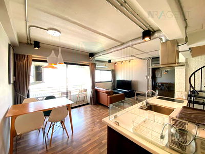 Condos for rent : 🚩Best room!🚩 For Rent Condo THONGLOR TOWER Building 1, Floor 17,Duplex 2 bed room, Room size 93.00 sqm