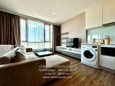 Condos for rent Si Racha Chonburi : UK01-219 Condo for rent: Knightsbridge The Ocean Sriracha: 2 bedrooms, 2 bathrooms, size 57 sq m., rent only 25,000 baht/month.