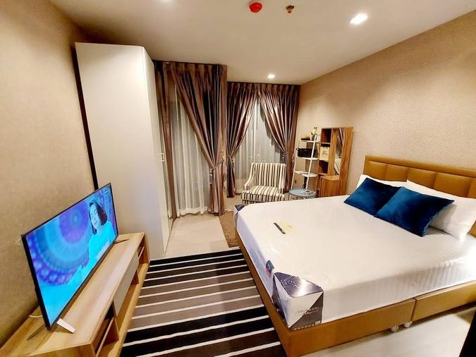 For Rent🏙️Life Asoke - Rama 9 Well decorated high floor ready to move-in ‼️