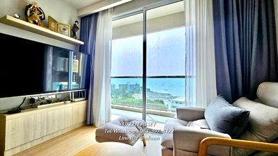 Condos for rent : UK01-213 For rental condo, Yuu Sriracha 2 bedrooms, Price 35,000 baht/month | 65 sq.m., 6th floor, near Central Sriracha, just 5 minutes.