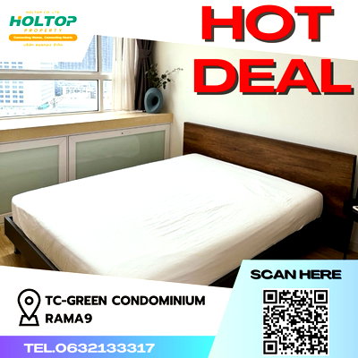 คอนโดให้เช่า : #Z915 ให้เช่าคอนโด TC-Green Condominium Rama9 