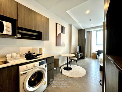 Condos for rent Robinson Sriracha : UK01-236 For rent Hampton Sriracha, luxury condo in the heart of Sriracha **Price only 12,000 from 15,000 baht** | Free WiFi Studio size 28 sq m.