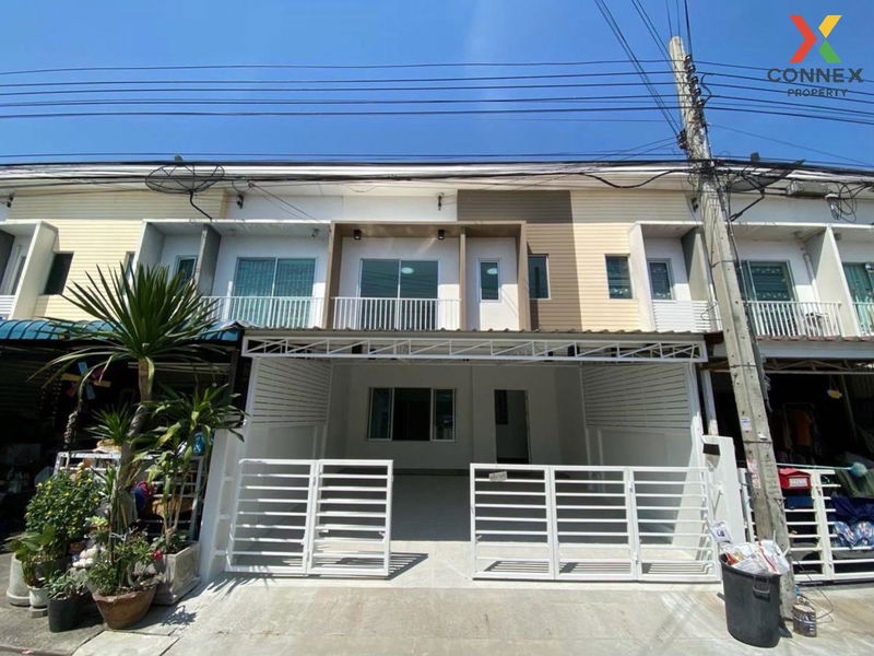 Townhouses for sale : For Sale Townhouse/Townhome  , The Connect Onnut - Wongwaen , Dok Mai , Prawet , Bangkok , CX-122607 ✅ Live chat with us ADD LINE @connexproperty ✅ 